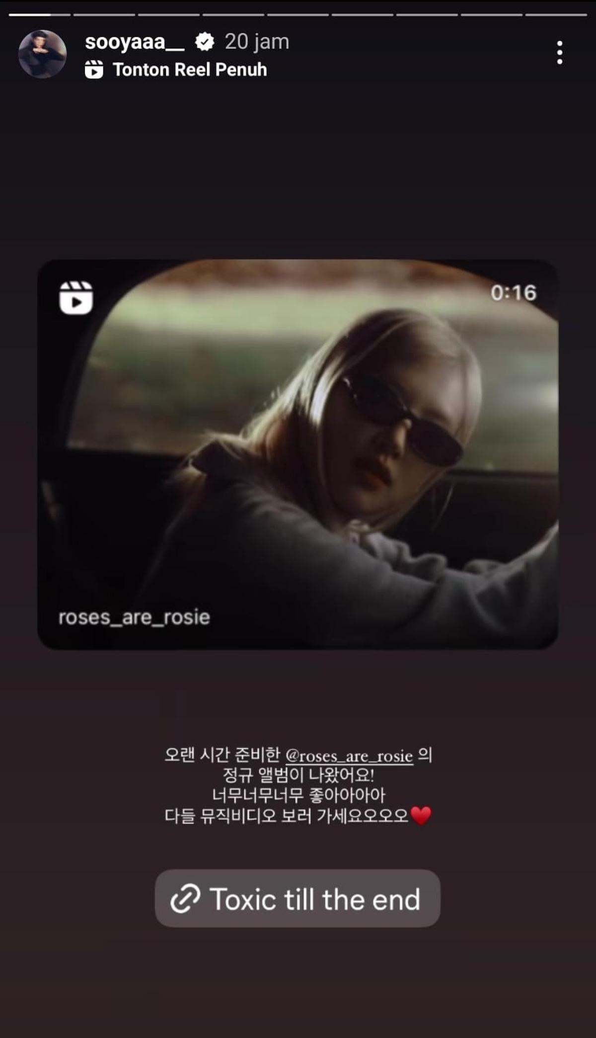 Jisoo, Jennie dan Lisa Beri Dukungan untuk Album Baru Rose BLACKPINK yang Menyentuh Hati Penggemar