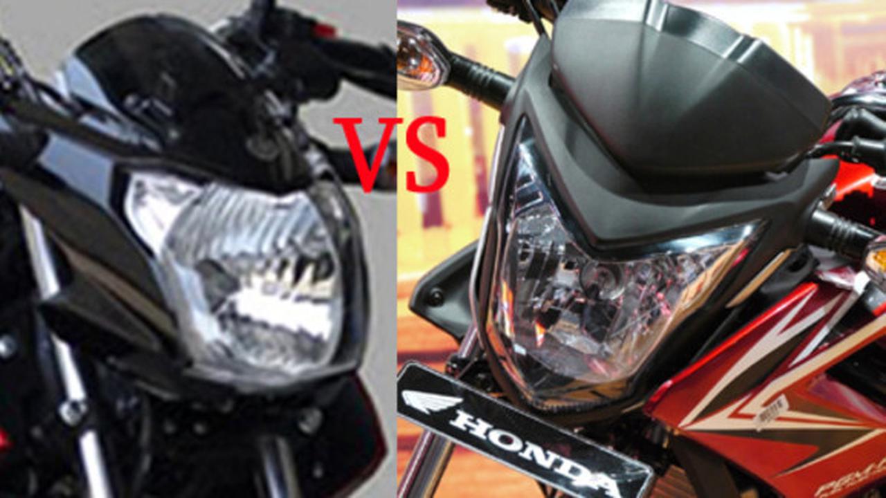 Ilustrasi: Yamaha New V-Ixion dan Honda CB150R