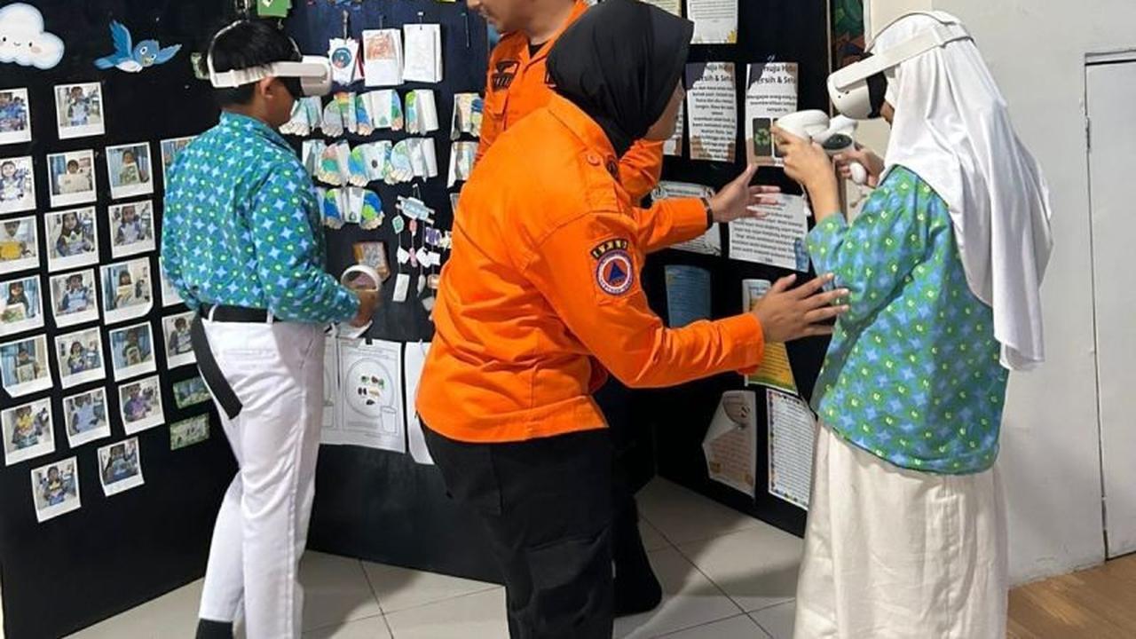 BPBD Makassar Kenalkan Edukasi Bencana VR untuk Siswa, Tingkatkan Kesiapsiagaan