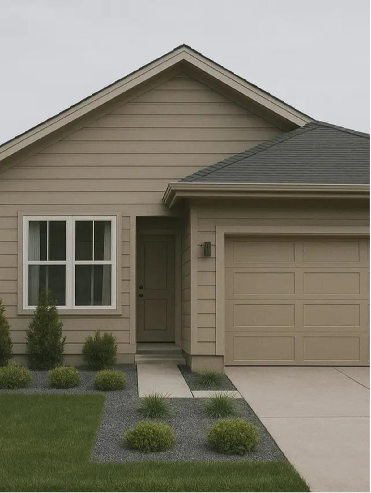 Inspirasi Cat Rumah Warna Abu/AI