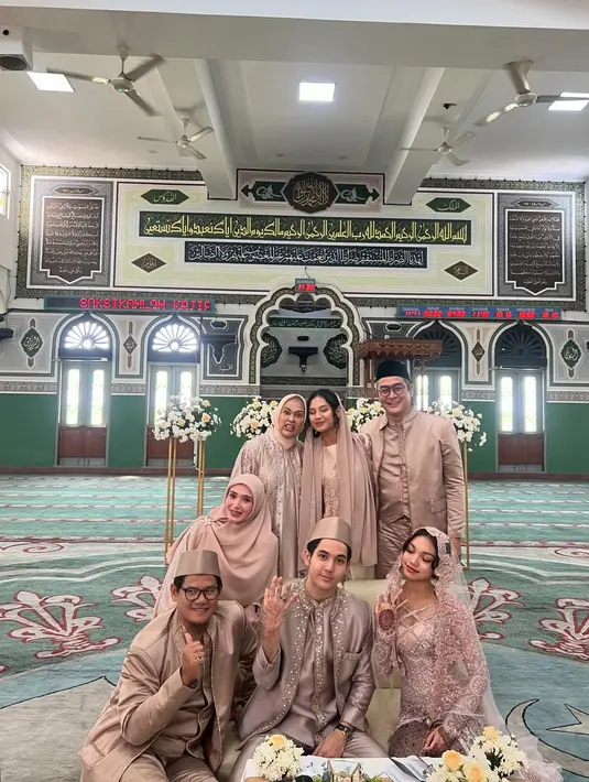 Naura dan Fadi tampil sama-sama menawan. [Foto: Instagram/naura.ayu]