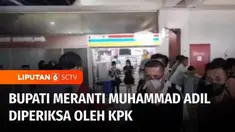 KPK memeriksa Bupati Meranti, Muhammad Adil yang terjaring operasi tangkap tangan dugaan suap pengadaan jasa umrah. Muhammad Adil diperiksa bersama dengan seorang pegawai BPK perwakilan Provinsi Riau.