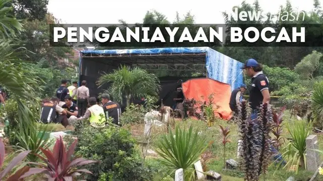 Tim Forensik Polda Metro Jaya membongkar makam Dafa Mustaqim (7), di Tempat Pemakaman Umum Larangan, Kota Tangerang. Pembongkaran adalah untuk menyelidiki sebab kematian bocah tersebut