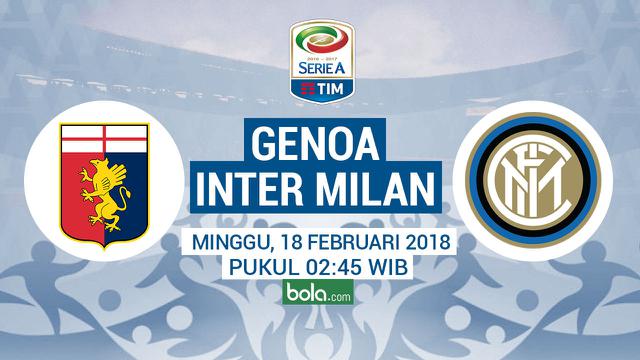 Prediksi Genoa Vs Inter Milan Masalah Konsistensi Dunia Bola Com