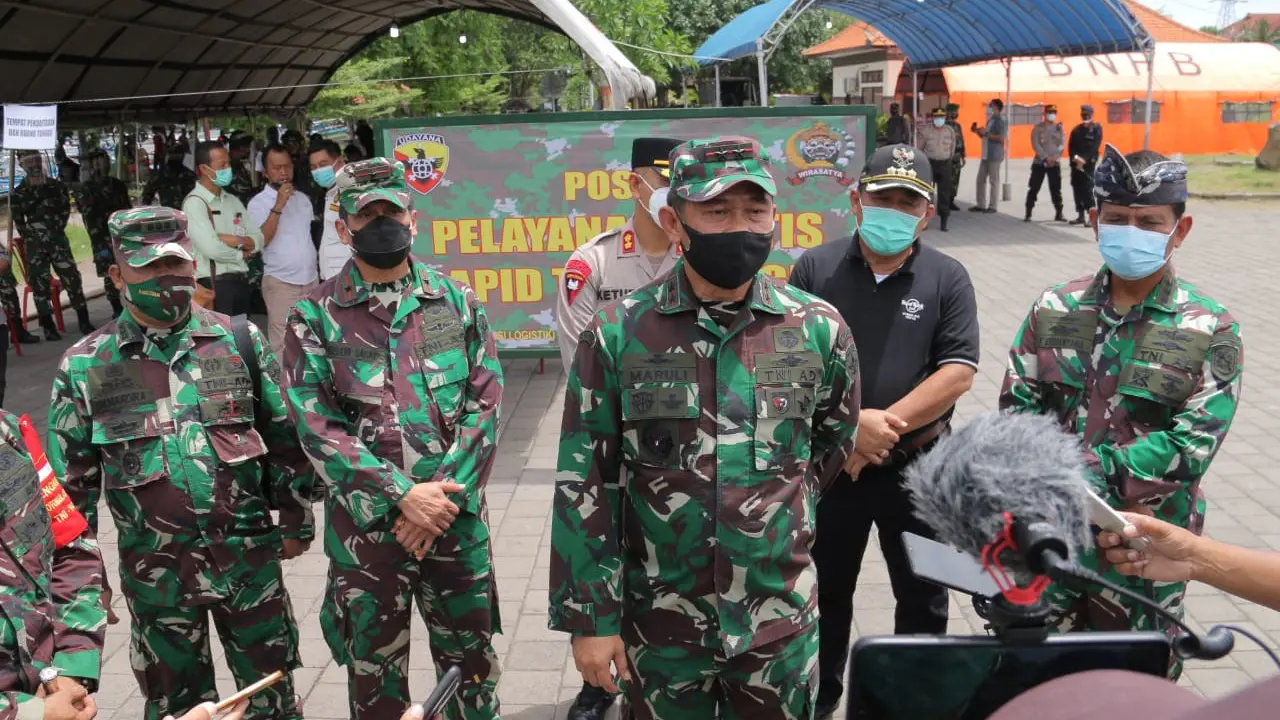 Pangdam Udayana Mayjend TNI Maruli Simanjuntak