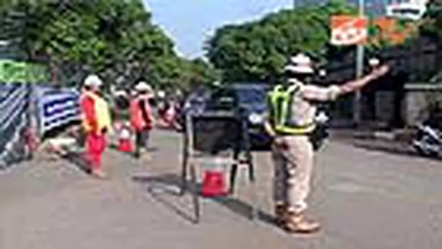 Jalan Ditutup Mendadak, Warga Bingung
