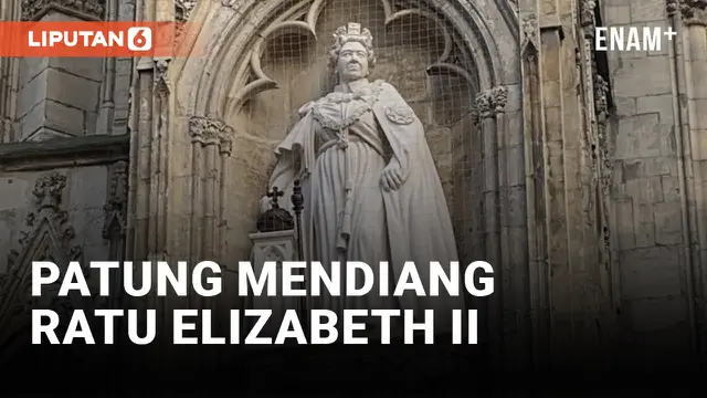 PATUNG RATU ELIZABETH II