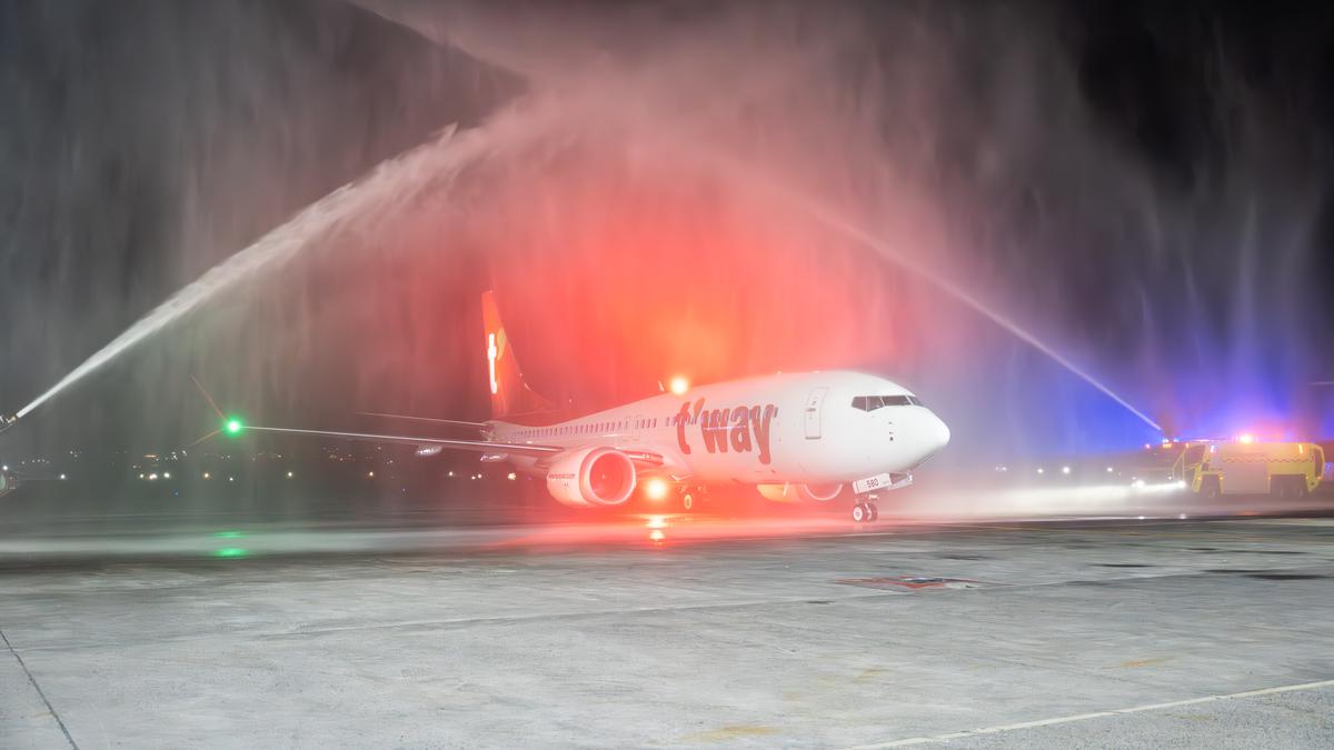 PT JAS Aero Engineering Services Dukung Operasional Penerbangan Rute Baru T’Way Air, Cheongju-Denpasar