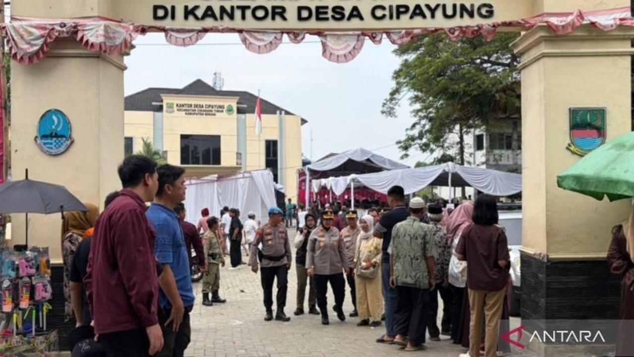 Polres Bekasi Pastikan Pemilihan BPD di 154 Titik Berlangsung Aman dan Kondusif