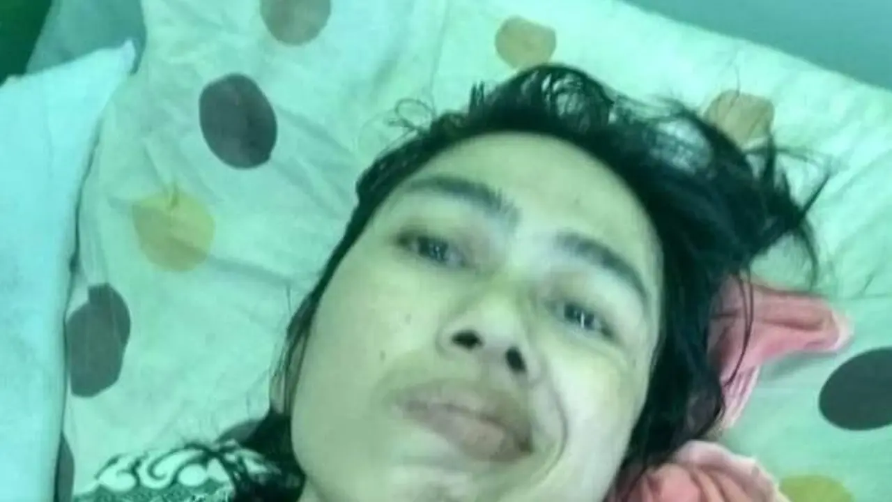 TKI Sutini masih tergolek lemah di rumah sakit lantaran sakit parah. (Liputan6.com/Dok. FMN/Muhamad Ridlo)