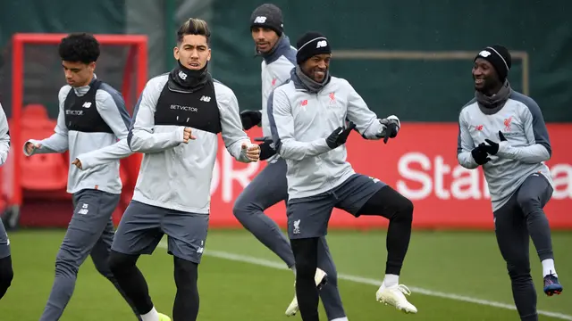 Latihan FC Porto Vs Liverpool
