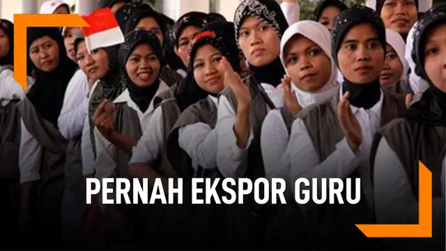 Bangga, Indonesia Pernah Ekspor Guru ke Negeri Jiran