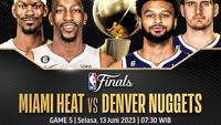 Link Live Streaming NBA Final: Denver Nuggets Vs Miami Heat Game 5 di Vidio. (Sumber : dok. vidio.com)