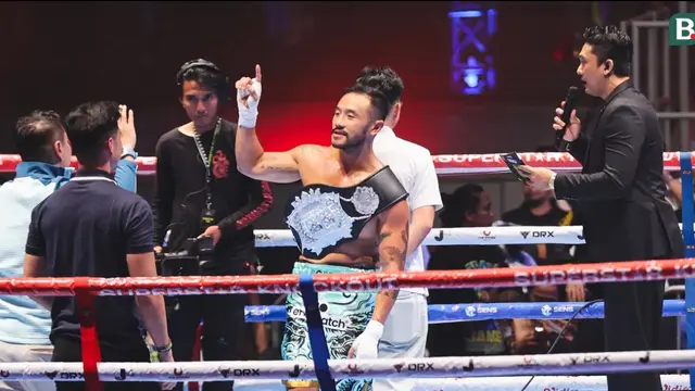 Potret Onadio Leonardo Tanding Tinju Lawan Bobby Saputra