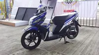 PT YIMM sendiri menyediakan 10 unit New Mio M3 125 Blue Core dengan livery balap MotoGP. 