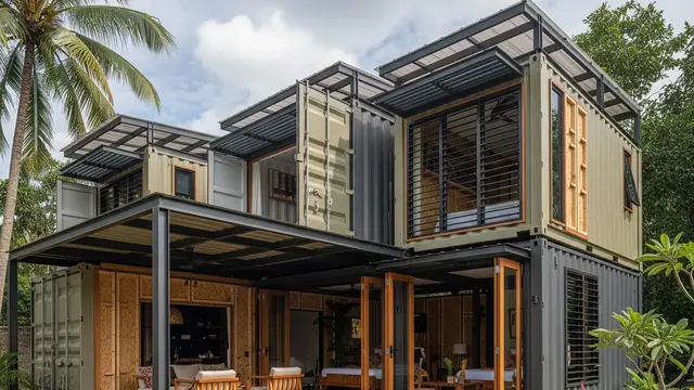 Ide Desain Rumah Semi Permanen yang Tetap Nyaman untuk Keluarga Besar