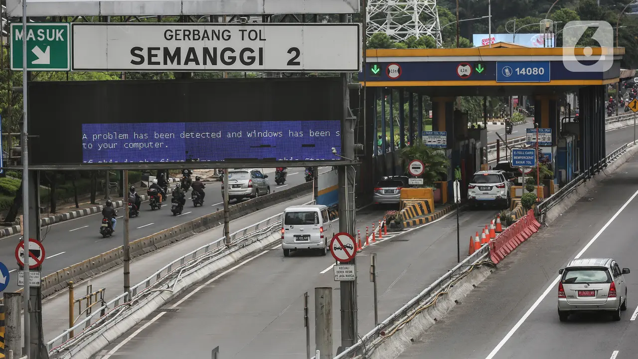 FOTO: Kenaikan Tarif Tol Dalam Kota