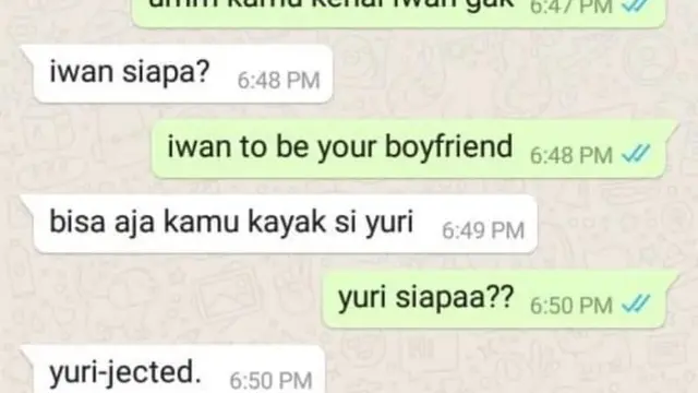 7 Chat Tanda Ditolak Secara Halus Ini Bikin Senyum Getir