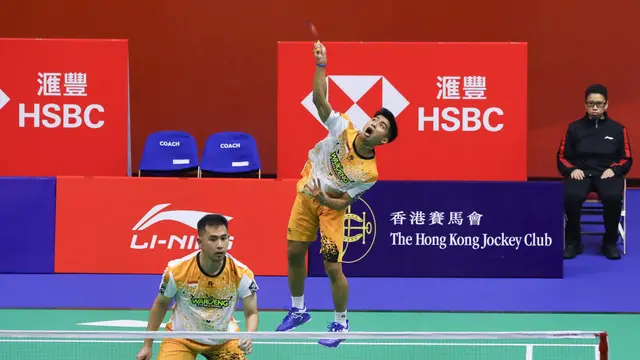 Sabar Karyaman Gutama/Moh Reza Pahlevi Isfahani - Hong Kong Open 2024 - Bulu Tangkis