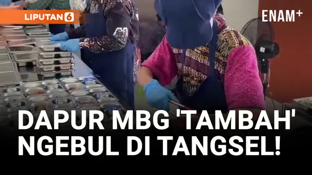 VIDEO: Demi Penuhi Kebutuhan, Pemkot Tangsel Tambah Jumlah Dapur MBG!