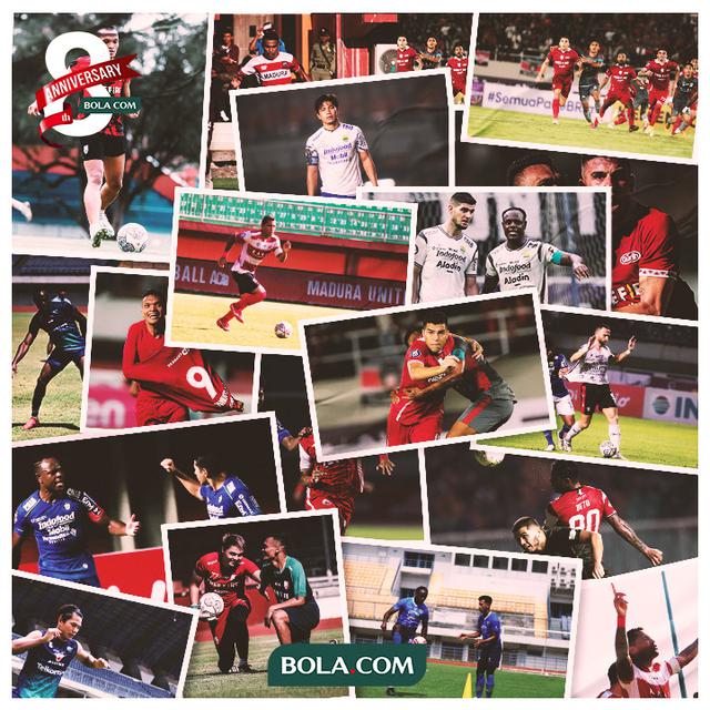 Ilustrasi - Kolase Ferdinan Sinaga, Alberto Goncalves, Fabiano Beltrame, Achmad Jufriyanto, Victor Igbonefo