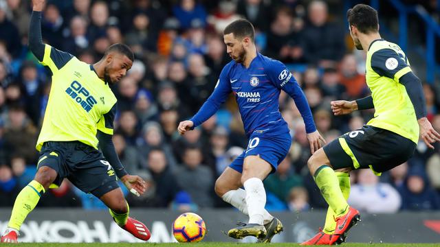 Bantai Huddersfield 5-0, Chelsea ke Empat Besar Liga Inggris