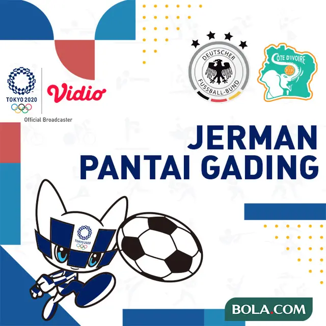 Olimpiade 2020 - Jerman Vs Pantai Gading