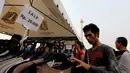 PRJ Monas ini dinilai lebih terjangkau harganya dibanding dengan PRJ Kemayoran yang diperuntukan masyarakat kelas menengah ke atas, Jakarta, Rabu (11/6/2014) (Liputan6.com/Faisal R Syam).