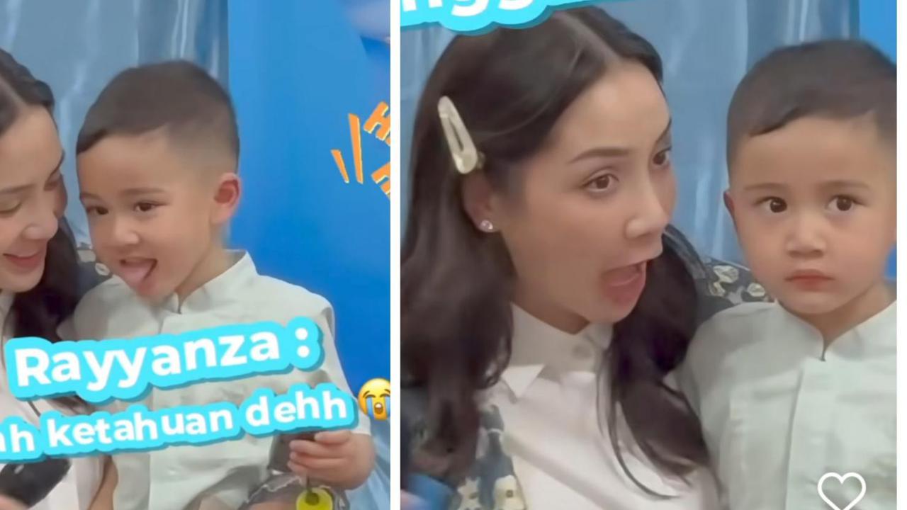 Rayyanza Keliru saat Ditanya Soal Puasa, Ekspresi Nagita Jadi Sorotan