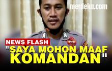 VIDEO: Akui Salah, Anggota Polisi Korban Kekerasan Kapolres Nunukan Minta Maaf