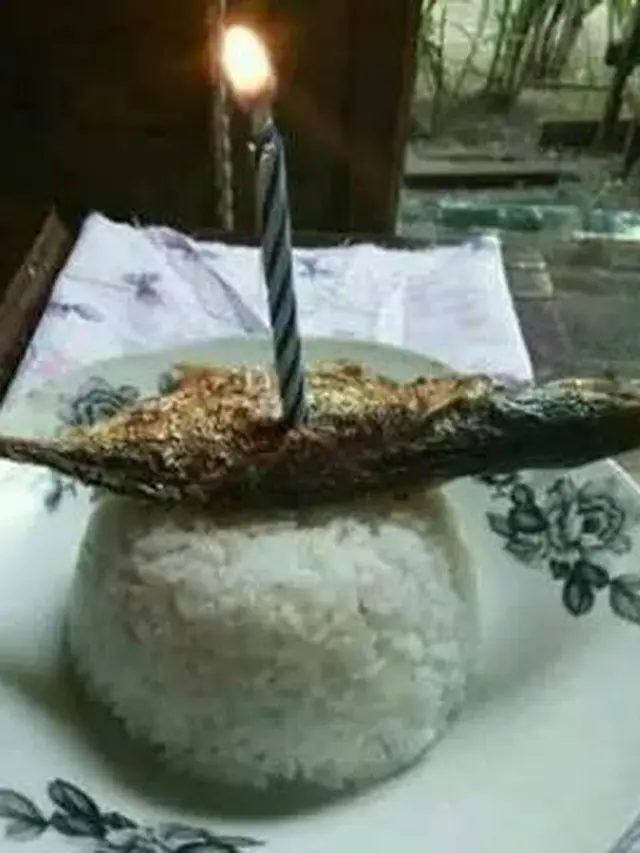 10 Potret Pengganti Kue Ulang Tahun Low Budget Ini Bikin Geleng Kepala