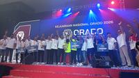 Seremoni penghargaan kepada tim-tim berprestassi di Kejurnas Turnamen ORADO 2026 yang digelar di Megamendung, Jawa Barat, Minggu (26/4/2026). (Dok. PB ORADO)