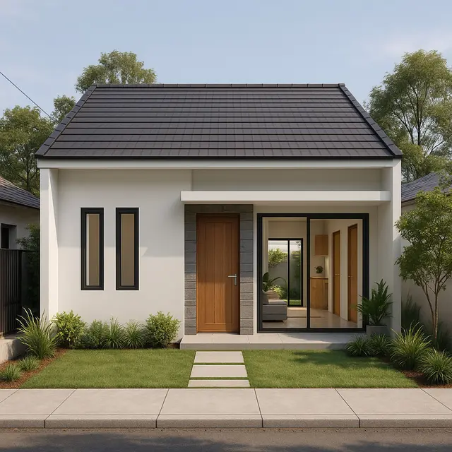 Rumah yang Cocok Dibangun di Lahan 6x9 (Foto: ChatGPT)