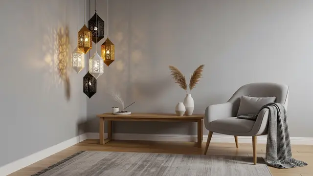 Dekorasi Lampu Ramadan