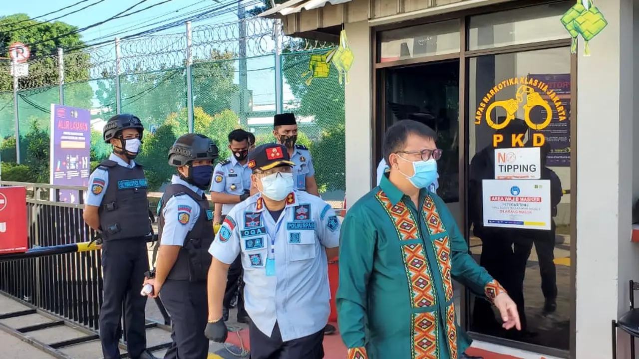 Dirjen PAS Kemenkumham memberikan remisi lebaran ke 105.325 narapidana.