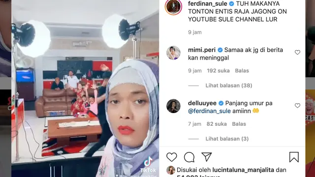 Sule. (Foto: Instagram @ferdinan_sule)