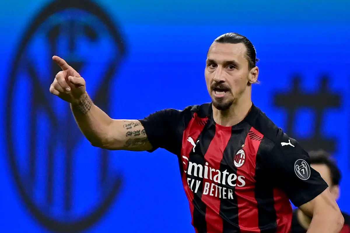 Zlatan Ibrahimovic Bawa AC Milan Taklukan Inter Milan di Derby Della Madonnina