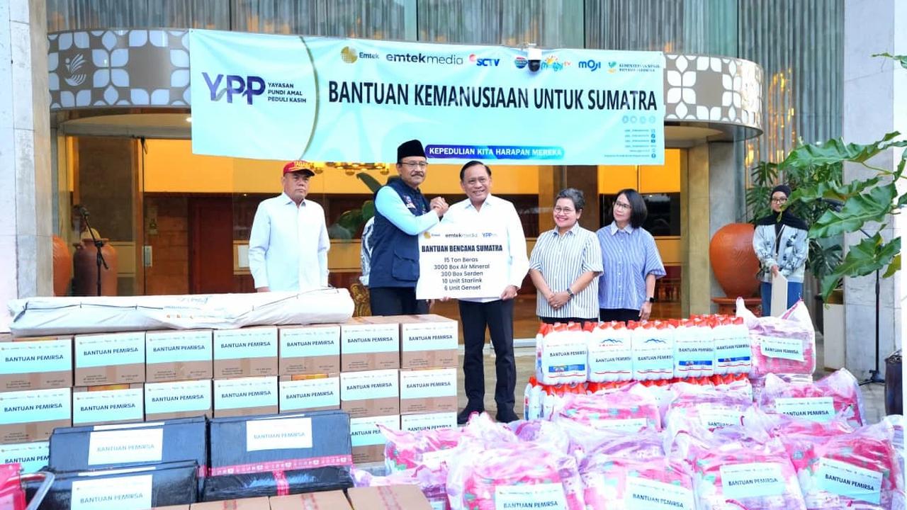 Emtek Group Gerak Cepat Salurkan Bantuan Kemanusiaan untuk Korban Bencana di Sumatera Barat, Sumatera Utara dan Aceh
