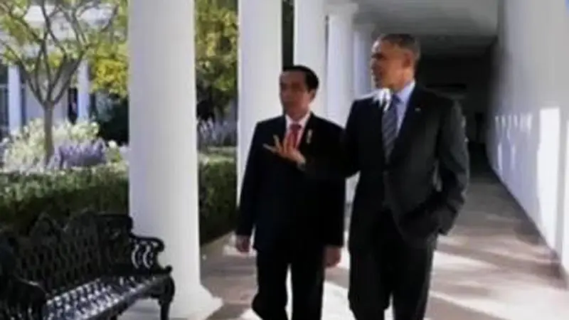 Pertemuan Obama-Jokowi di Rose Garden Jadi Trending Topic