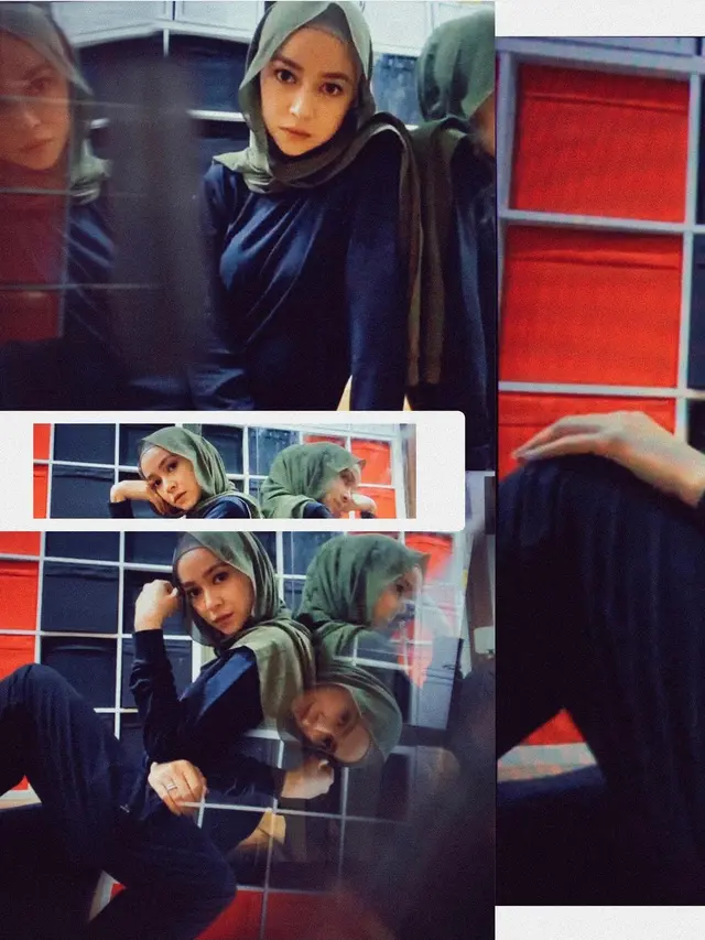 6 Gaya Aryani Fitriana Jalani Pemotretan Virtual, Cantik Memesona