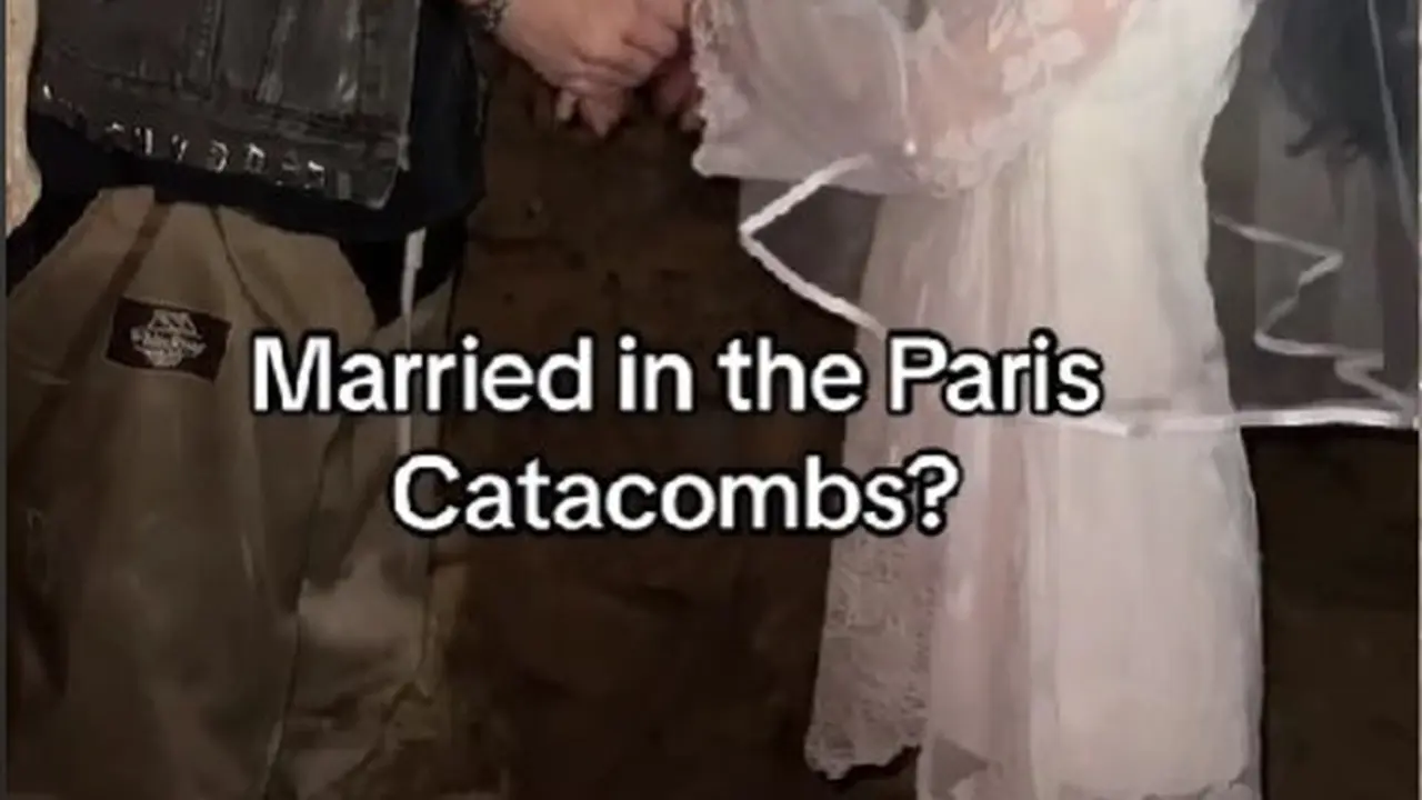 Kisah pasangan Amerika menikah di katakomba Prancis