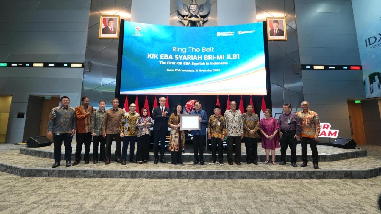 BRI Manajemen Investasi Catatkan KIK EBA Syariah Perdana di Indonesia