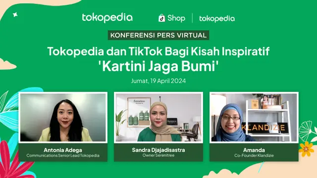 Konferensi Pers "Kartini Jaga Bumi"