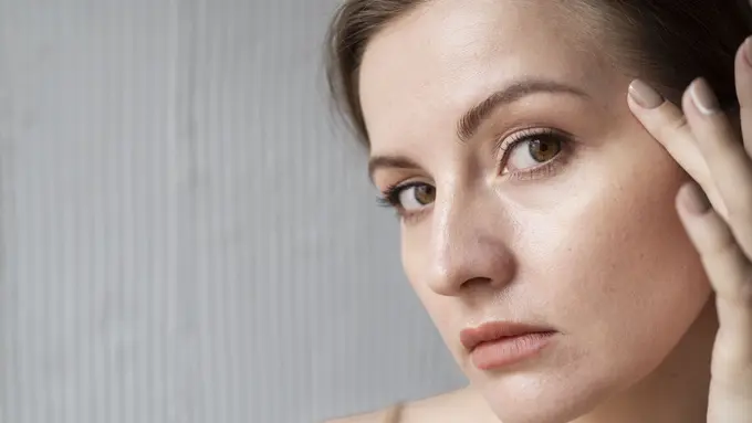 Ilustrasi kulit kering