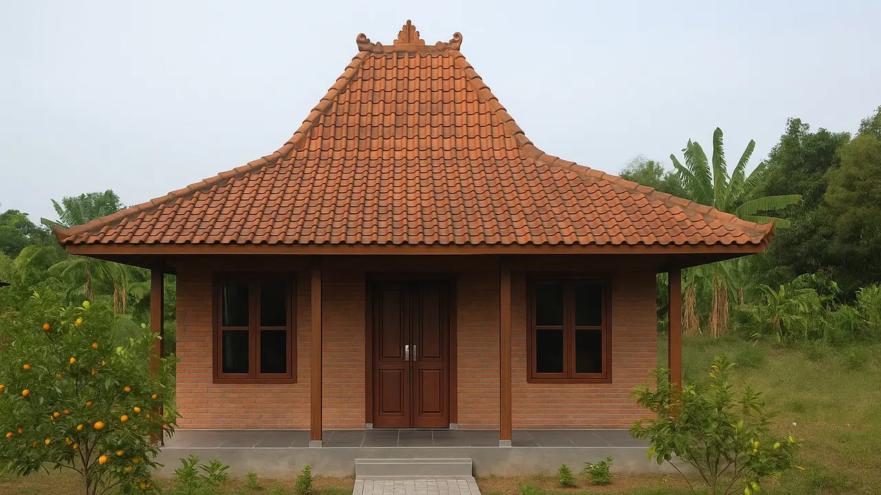 7 Gambar Rumah Sederhana Ukuran 6x9 di Kampung dengan Kebun Kecil