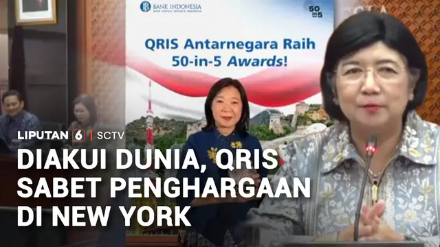Diakui Dunia, QRIS Sabet Penghargaan di New York