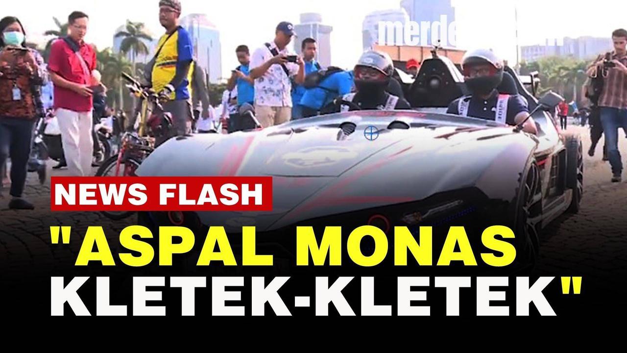 VIDEO: Formula E Batal Digelar di Monas Karena Aspal Buruk, Pulau Reklamasi Jadi Opsi
