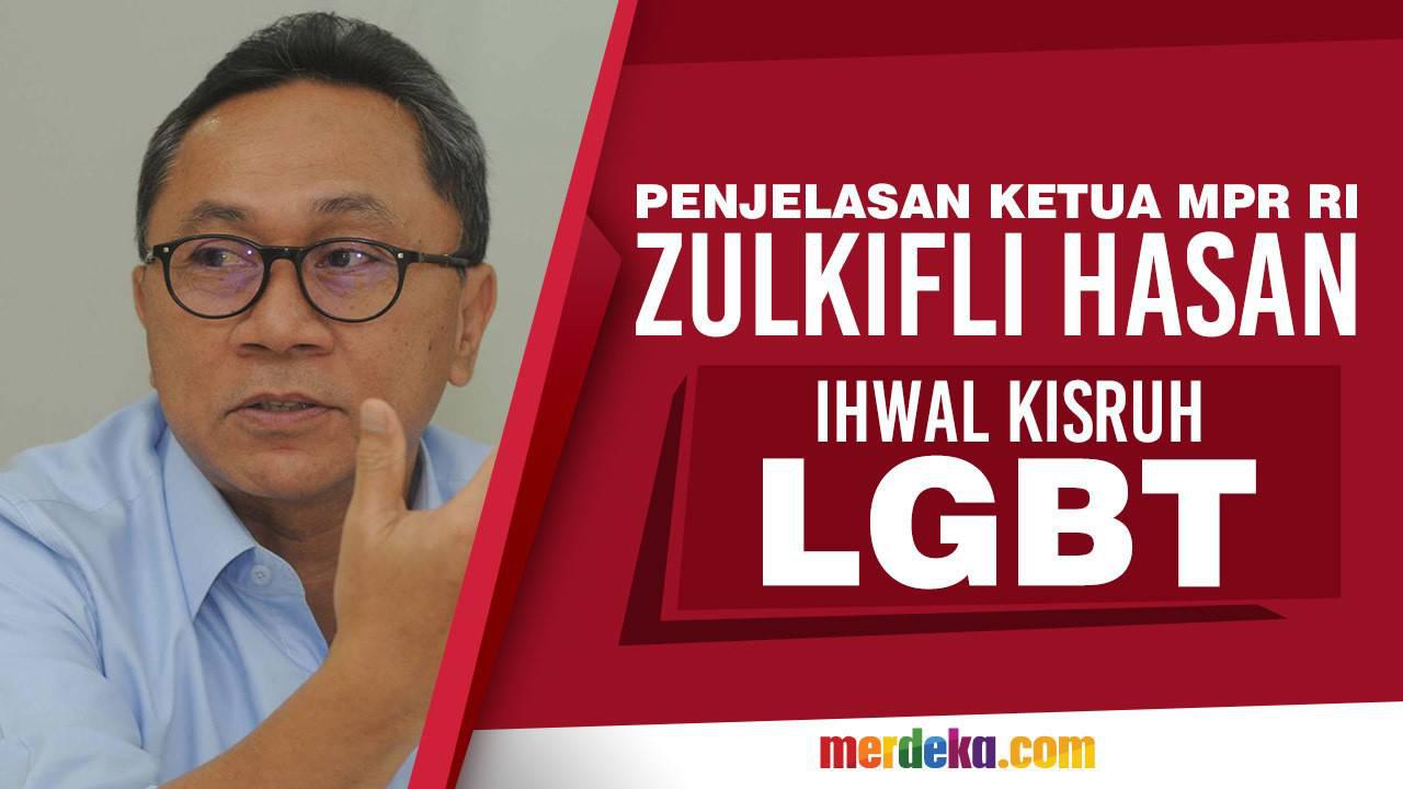 Penjelasan Zulkifli Hasan di tengah kisruh LGBT