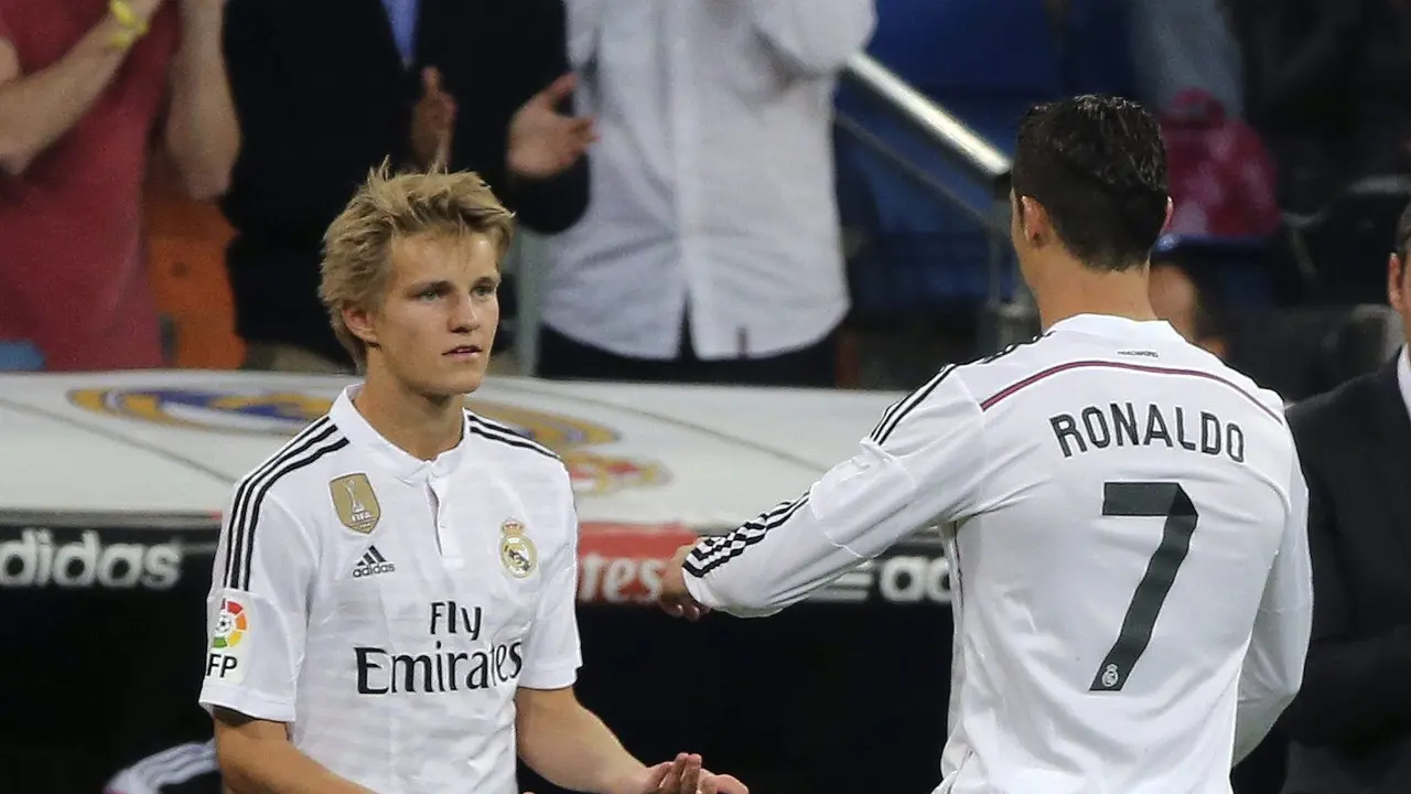 Martin Odegaard - Cristiano Ronaldo
