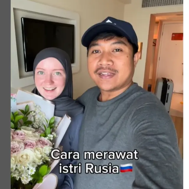 Bukan Soal Harta, Pria Indonesia Ungkap Cara Menangkan Hati Wanita Rusia yang Kini Jadi Istrinya dan Mualaf